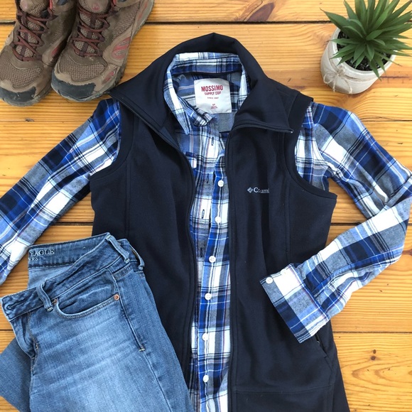 Mossimo Supply Co. Tops - Mossimo Supply Co. Blue Flannel Shirt 💙